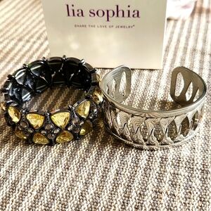 Lia Sophia cuff bracelet